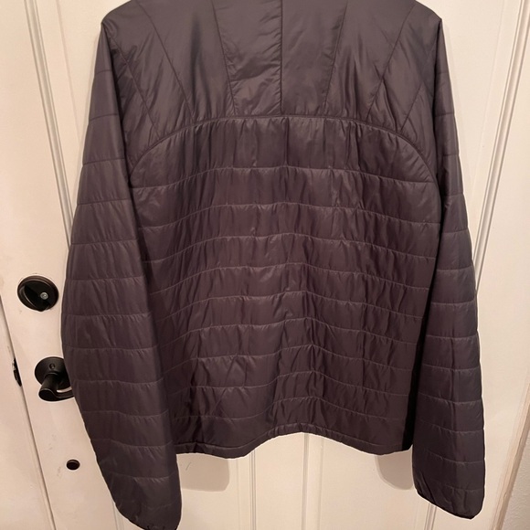 REI Men's Dark Gray Puffer Jacket - Picture 2 of 6